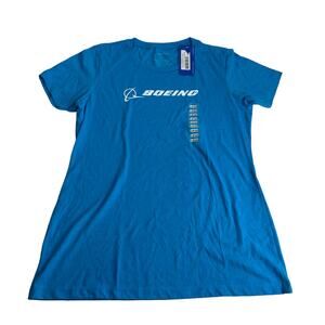 Boeing Signature Logo Women's T-Shirt Size L
